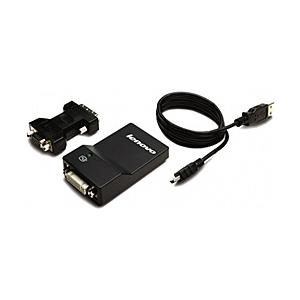 レノボ・ジャパン 0B47072 USB 3.0 - DVI/ VGA モニター・アダプター