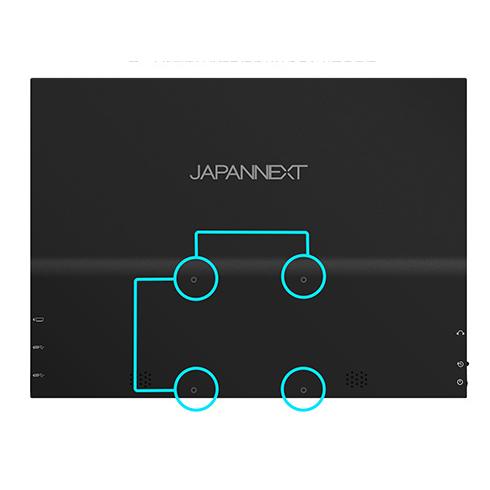 JAPANNEXT JN-MD-IPS135FP 液晶ディスプレイ 13.5型/ 1920×1280/ HDMI、USB Type-C/ ブラック/ スピーカー有/ 2年保証_3