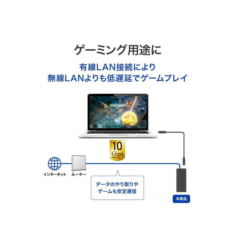 GOPPA GP-CR4510GH/B Thunderbolt(TM)3/ 4/ 5・USB4(R)専用 10GbE LANアダプター_3