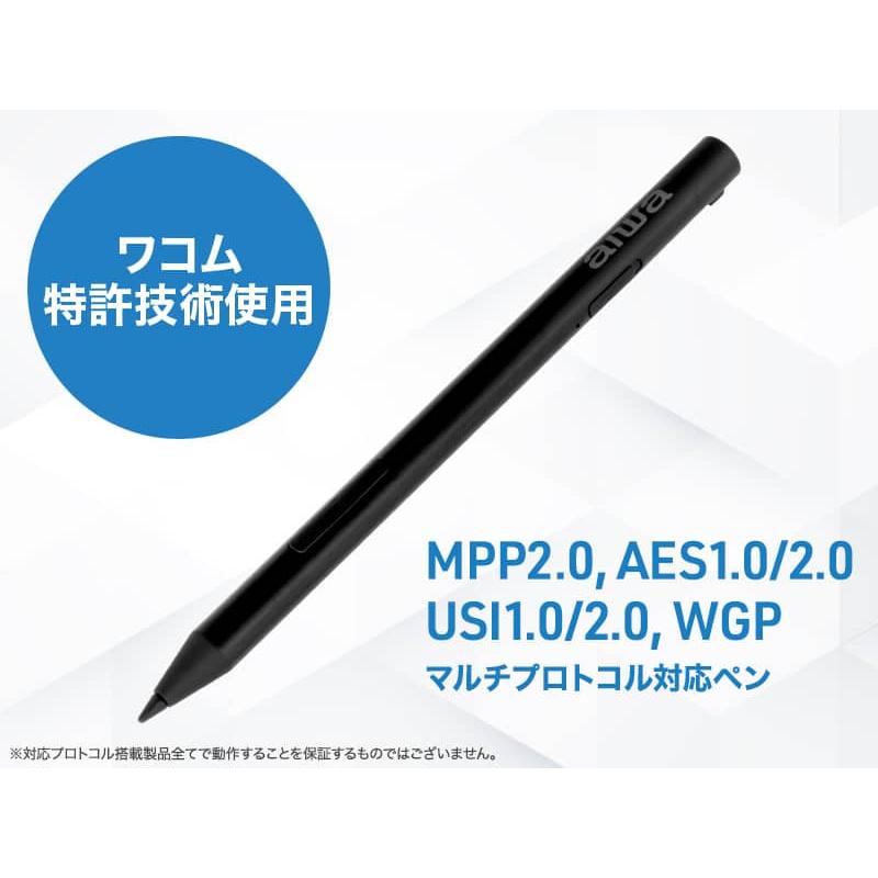 aiwaデジタル JA4-TCP0003 aiwa pen マルチプロトコル対応タッチペン