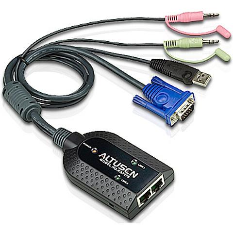 ATEN KA7178 2バス・バーチャルメディア・オーディオ対応USBコンピューターモジュールの画像