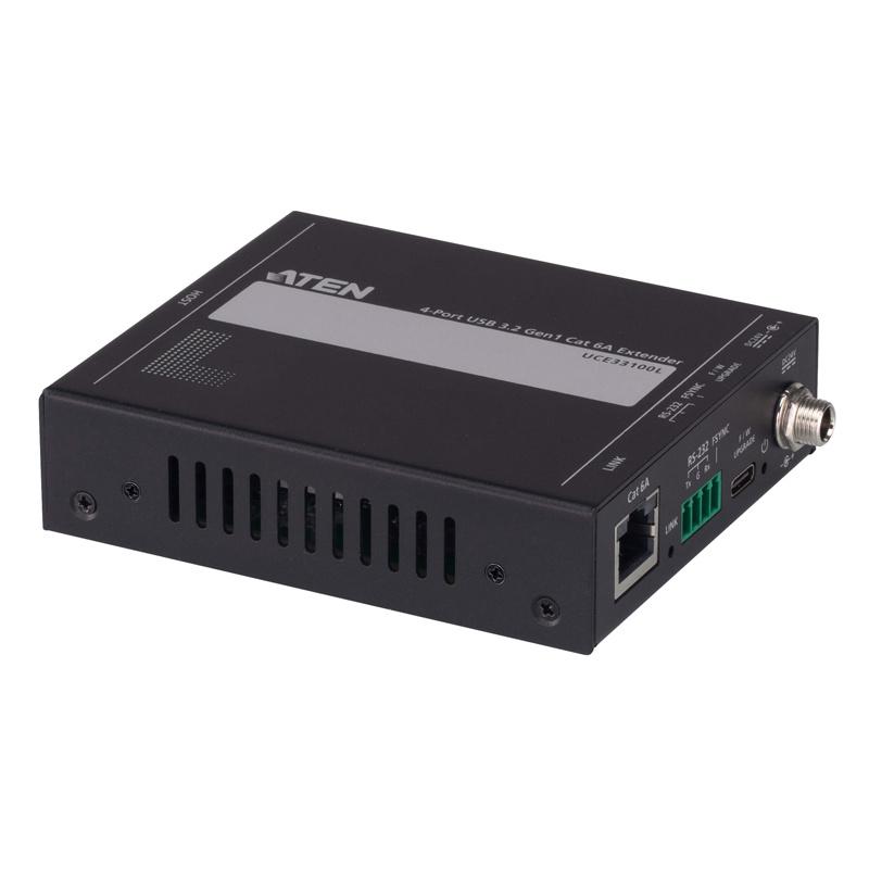 ATEN UCE33100 4ポートUSB 3.2 Gen 1 Cat 6A エクステンダーの画像