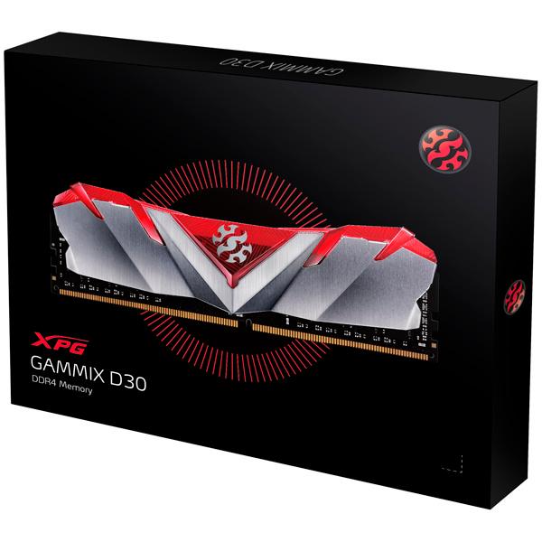 安値 A-DATA Technology AX4U320016G16A-DR30 XPG GAMMIX D30 Red DDR4-3200MHz U-DIMM 16GB×2 DUAL COLOR BOX