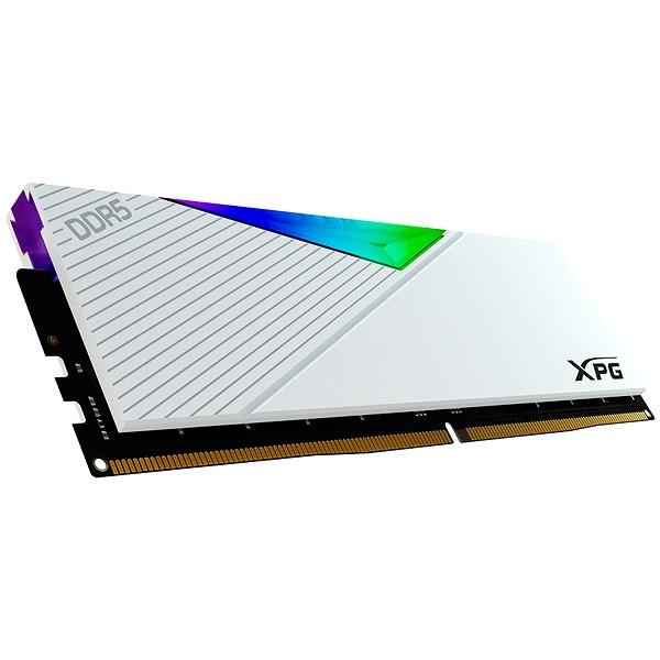 A-DATA Technology AX5U5200C3816G-CLARWH XPG LANCER RGB White DDR5-5200MHz U-DIMM 16GB RGB SINGLE COLOR BOX｜plusyu｜03