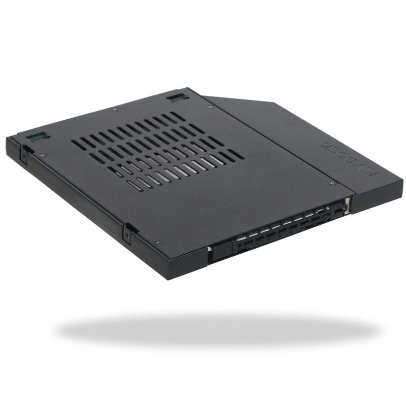ICY DOCK MB411SPO-2B ICYDOCK　2.5インチHDD/ SSD搭載用リムーバブルケース　ウルトラスリムODDベイサイズ_4