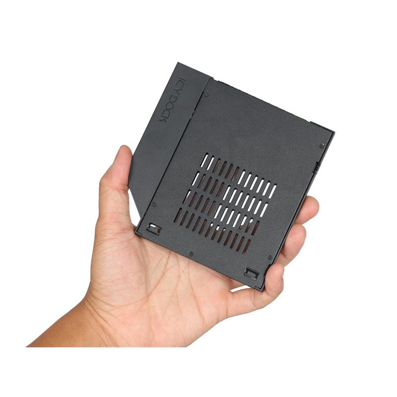 ICY DOCK MB411SPO-2B ICYDOCK　2.5インチHDD/ SSD搭載用リムーバブルケース　ウルトラスリムODDベイサイズ_7