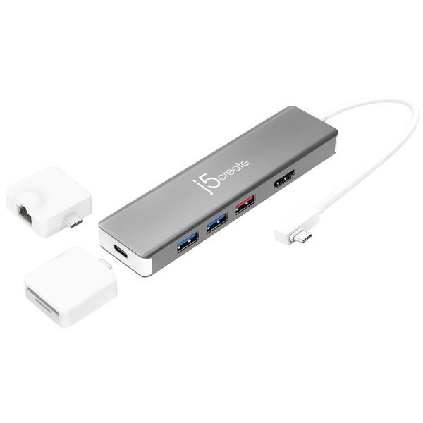 Kaijet (j5 create) JCD375 USB-C Modular Mini Dock 9-in-1｜plusyu｜02