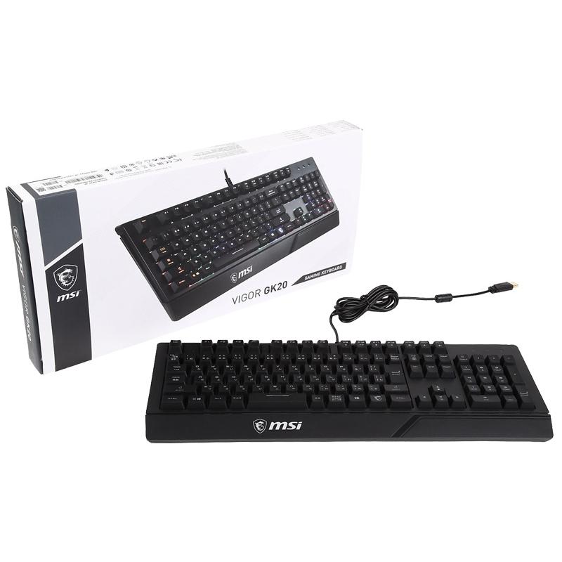 在庫目安:お取り寄せ】 MSI VIGOR GK20 JP 日本語ゲーミングキーボード(GK20) :4719072742027:PLUS YU - 通販 - Yahoo!ショッピング 在庫目安:お取り寄せ】 MSI VIGOR GK20 JP 日本語ゲーミングキーボード(GK20) :4719072742027:PLUS YU - 通販 - Yahoo!ショッピング