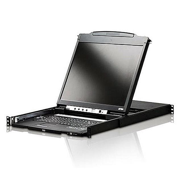 ATEN CL5800NJJL 19inLCDコンソールドロワー/ ロング線路 スマホ、タブレット、パソコン-デスクトップパソコン-サーバー