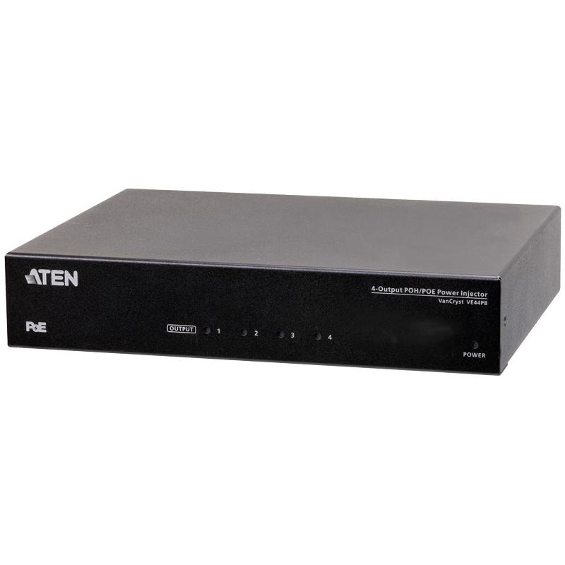 ATEN VE44PB 4出力PoH/ PoEパワーインジェクター