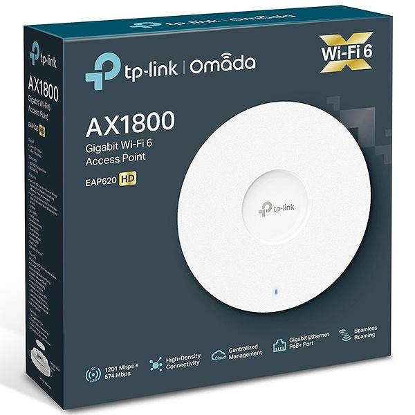 TP-LINK EAP620 HD(EU) V3 Omada AX1800 シーリング Wi-Fi 6アクセスポイント_5