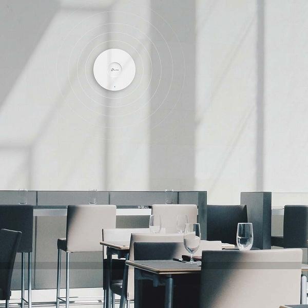 TP-LINK EAP620 HD(EU) V3 Omada AX1800 シーリング Wi-Fi 6アクセスポイント_6