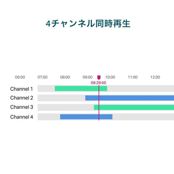 TP-LINK VIGI NVR1004H-4P VIGI 4チャンネル PoE+ ネットワークビデオレコーダー｜plusyu｜07