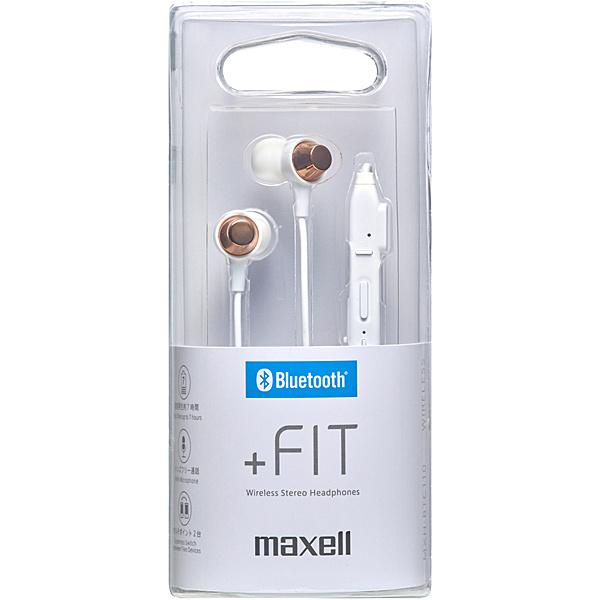 Maxell MXH-BTC110WH カナル型Bluetoothヘッドホン（イヤホン） ホワイト｜plusyu｜02