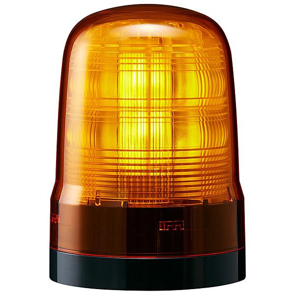 日本最大級 【在庫目安：お取り寄せ】 LED回転灯 新規購入パトライト パトライト ブザー無 SF10-M2KTN-Y 中型LED回転灯 2点穴式取付  黄 青 AC100〜240V SFシリーズ