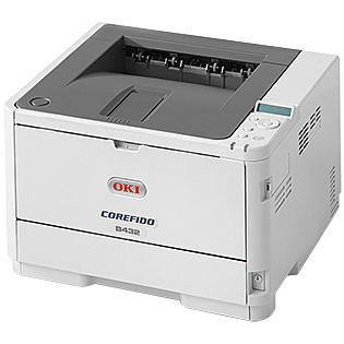 OKI B432DNW (5年間無償保証) A4モノクロLEDプリンタ COREFIDO 