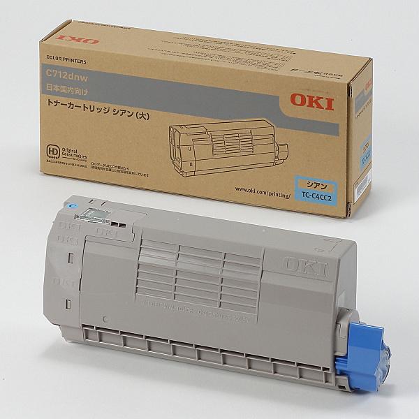 OKI TC-C4DM2 トナー マゼンタ大 C612dnw用 トナーカートリッジ OKI TC-C4DM2 トナー マゼンタ大 C612dnw用 トナーカートリッジ