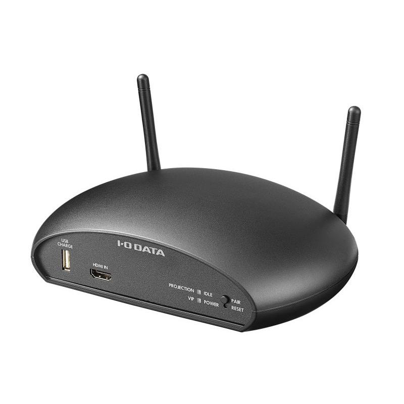 IODATA WHD-FTR1 タッチバック機能搭載 Wi-Fi HDMIアダプター フルHD対応モデル 親機・子機セットの画像