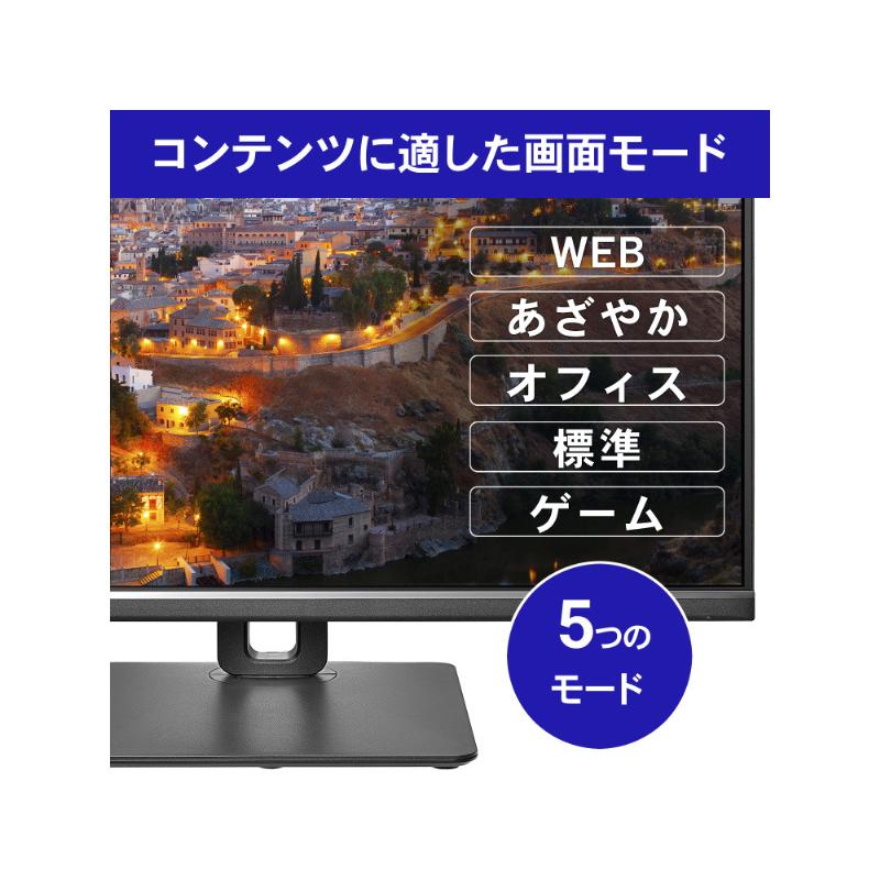 アイオーデータ LCD-DX251EPB-AG ワイド液晶ディスプレイ 25型/ 1920