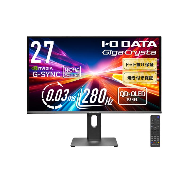 IODATA LCD-GDQ271UEL ゲーミング有機ELディスプレイ 27型/ 2560×1440