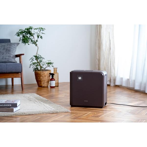 アイリスオーヤマ HVH-500R1-T 気化ハイブリッド式加湿器 500ml