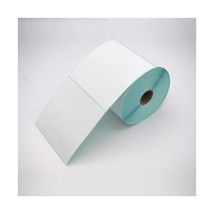 ブラザー TL-100100A 熱転写用アート紙/ 無地ラベル/ 幅100mm×長さ100mm/ ラベルピッチ3mm/ 1巻650枚/ 10巻入り