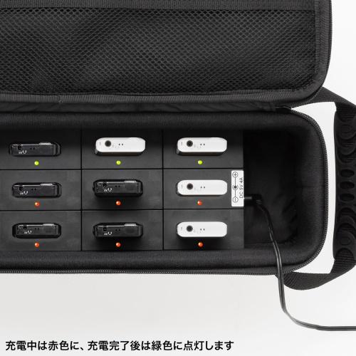 サンワサプライ MM-WGS5-CL12 ワイヤレスガイド用充電器（12台用）_4