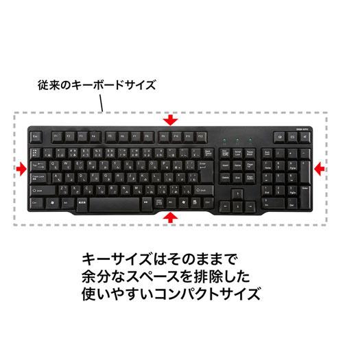 サンワサプライ SKB-L2UBKN USBキーボード（ブラック）｜plusyu｜02