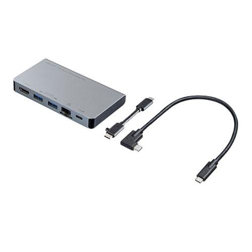 サンワサプライ USB-3TCH15S2 USB Type-C ドッキングハブ（HDMI・LANポート搭載）｜plusyu