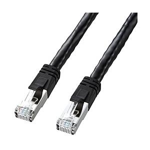 サンワサプライ KB-T6POE-30BK PoE CAT6LANケーブル（30m・ブラック）