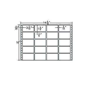 東洋印刷　M14Z　タックフォームラベル　14　10インチ×10インチ　20面付(1ケース500折)…