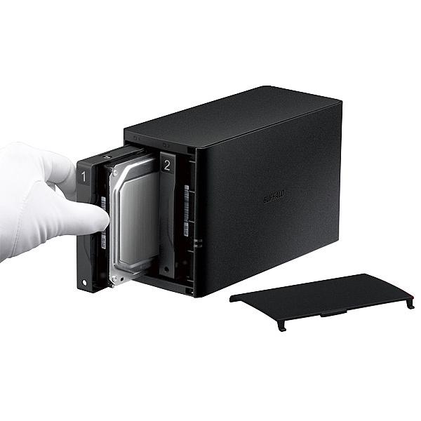 バッファロー LS220D0202G リンクステーション RAID機能搭載 ネットワーク対応HDD 2TBの画像