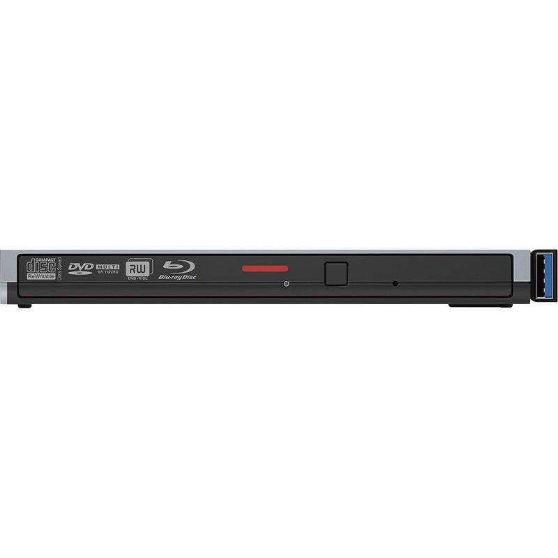 バッファロー BRXL-PTV6U3-SVB USB3.2(Gen1)対応 ポータブルBDドライブ 