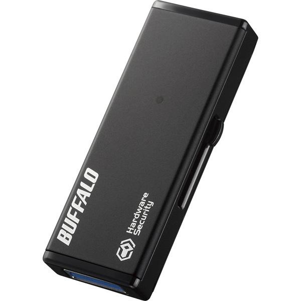 バッファロー RUF3-HSVB64G 抗ウイルス抗菌 ハードウェア暗号化 管理ツール対応 USBメモリー 64GB