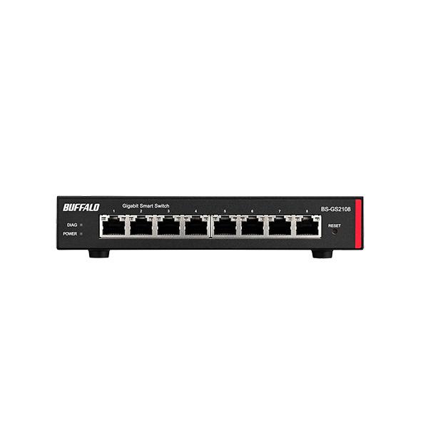 バッファロー BS-GS2108 法人向け レイヤー2 Giga スマートスイッチ_2
