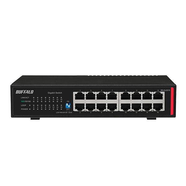 バッファロー BS-GU2216 法人向け レイヤー2 Giga アンマネージスイッチ_1