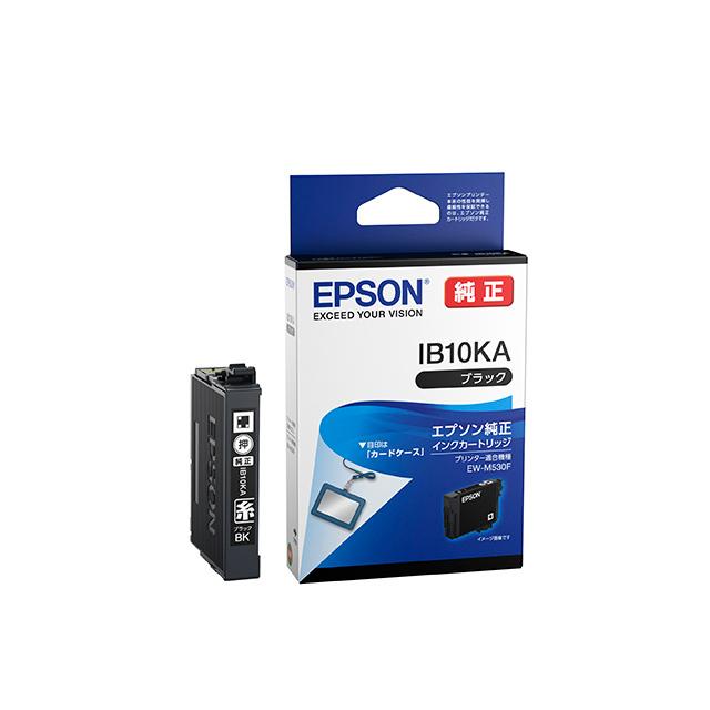 EPSON IB10KA インクジェットプリンター用 インクカートリッジ/ カードケース（ブラック）｜plusyu
