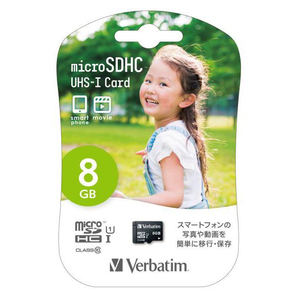 Verbatim MHCN8GJVZ6 micro SDHC Card 8GB Class 10 UHS-1｜plusyu｜02