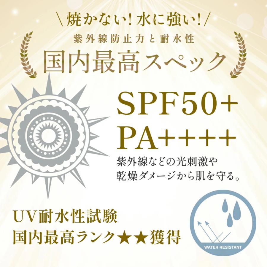 ホワイトヴェール UVプロテクト 1本 スキンケア 日焼け止め ノンケミカル 化粧下地 UVカット 下地 代わり 美白 シワ改善 UVケア ジェル 紫外線 | キラリズム | 02