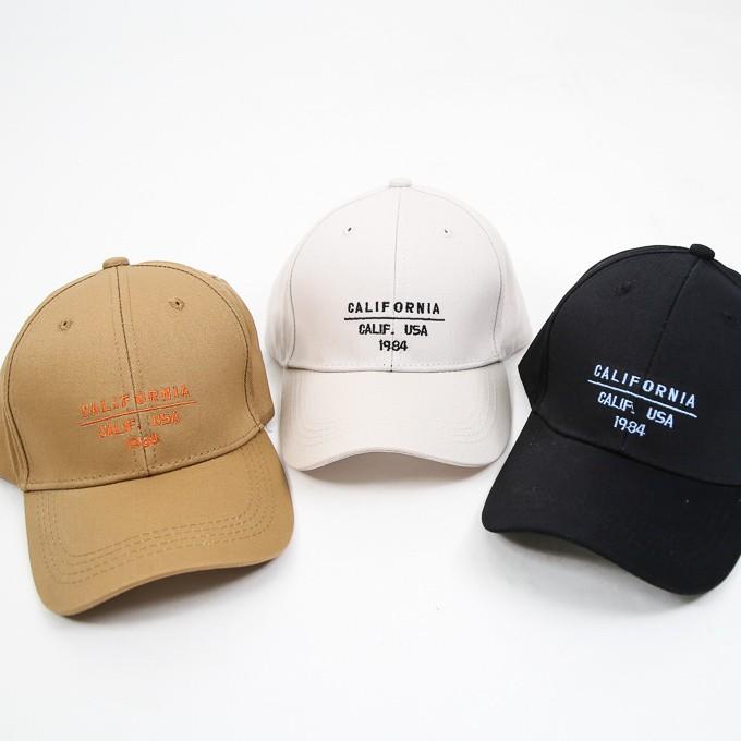 Californiaロゴ刺繍キャップ ペアルック メンズ レディース リンクコーデ 春 夏 カジュアル サーフ カリフォルニア ベージュ ブラック C05 Pluuhallヤフー店 通販 Yahoo ショッピング