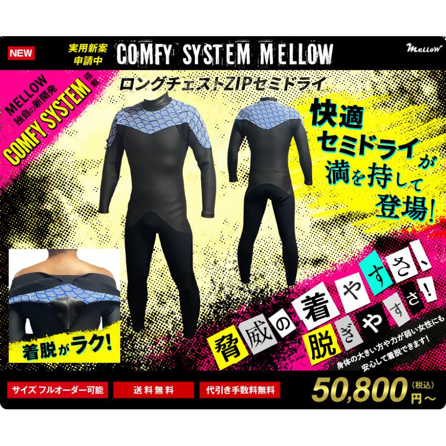 CYBER ロングチェストジップ セミドライ ML位です ﾛﾝｸﾞﾁｪｽﾄｼﾞｯﾌﾟ