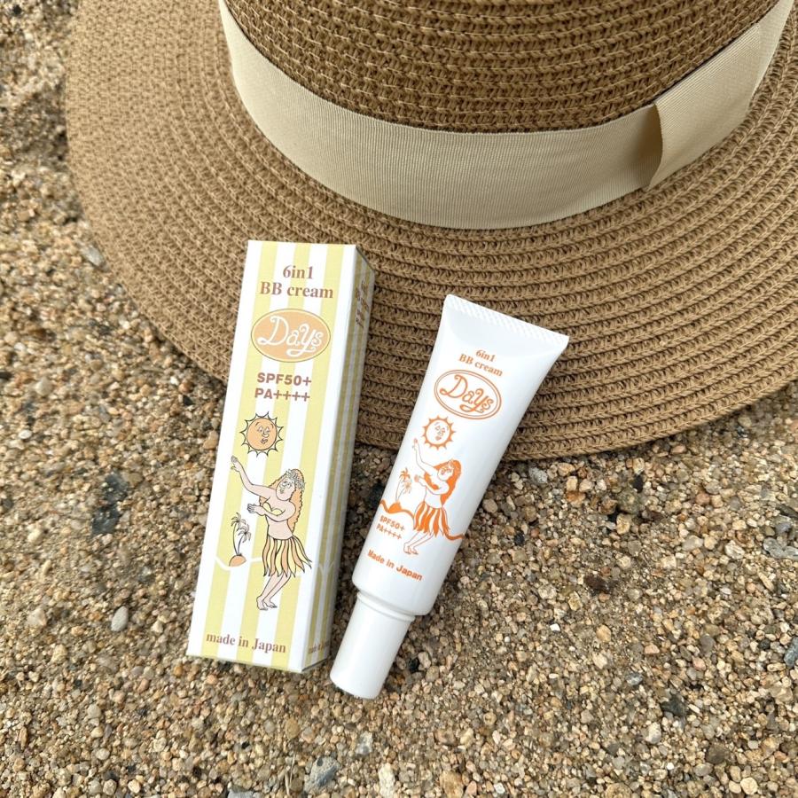 1本で6つの効果 日焼け止め】BBクリーム 乳液 SPF50+ 下地 美容液