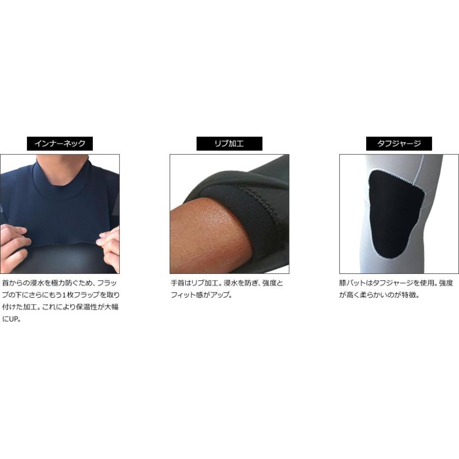 フルオーダーSAVER CROSSウェットスーツ 黒/赤 長袖セミドライ 最強セミドライ ウェットスーツ メンズ レディース セミドライ