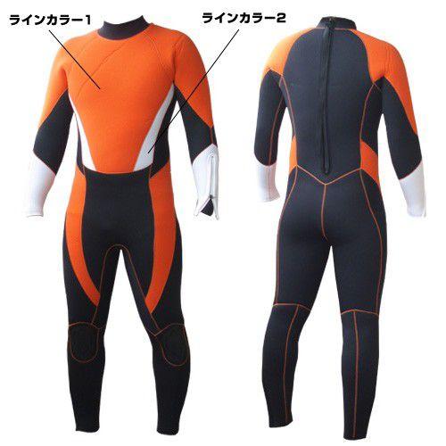 ダイビングウェットスーツ ワンピース 5mm 3mm メンズ ダイビングウェットスーツ ワンピース 5mm 3mm メンズ
