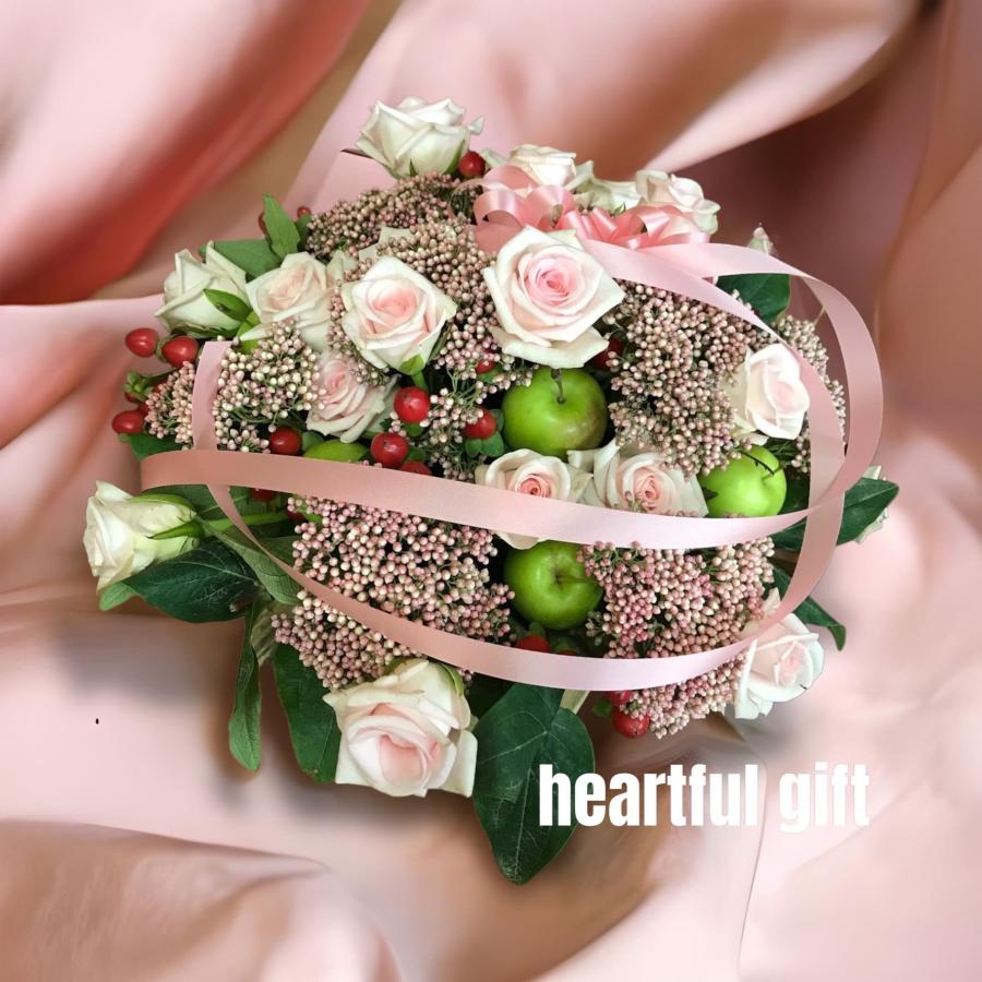 お悔み お供え ピンクバラ ペット 生花 アレンジメント 5500円 おしゃれ 現代風 仏花 枕花 命日 法事 一周忌 四十九日 新盆 洋花 送料無料 クール便 |  | 04