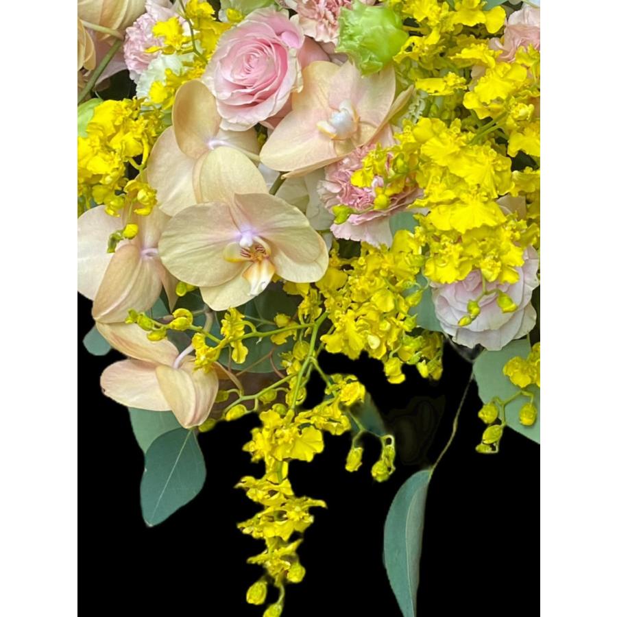 フラワーアレンジ お花 誕生日 プレゼント 送別会 女性 結婚祝い お悔やみ 贈り物 ピンク 退職祝い 男性 お供え_10
