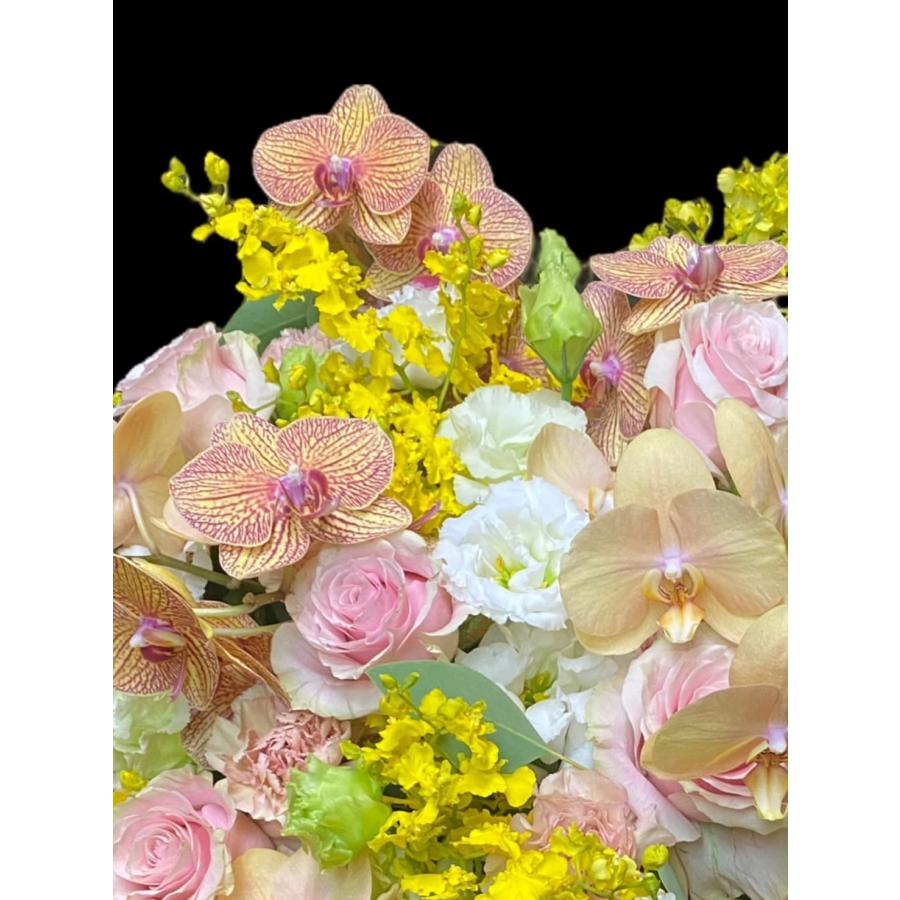 フラワーアレンジ お花 誕生日 プレゼント 送別会 女性 結婚祝い お悔やみ 贈り物 ピンク 退職祝い 男性 お供え_17