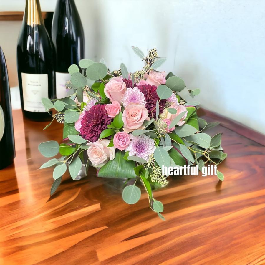 お悔み お供え 生花 アレンジメント ナチュラル系 5500円 おしゃれ 現代風 仏花 枕花 命日 法事 一周忌 四十九日 新盆 洋花 送料無料 |  | 14