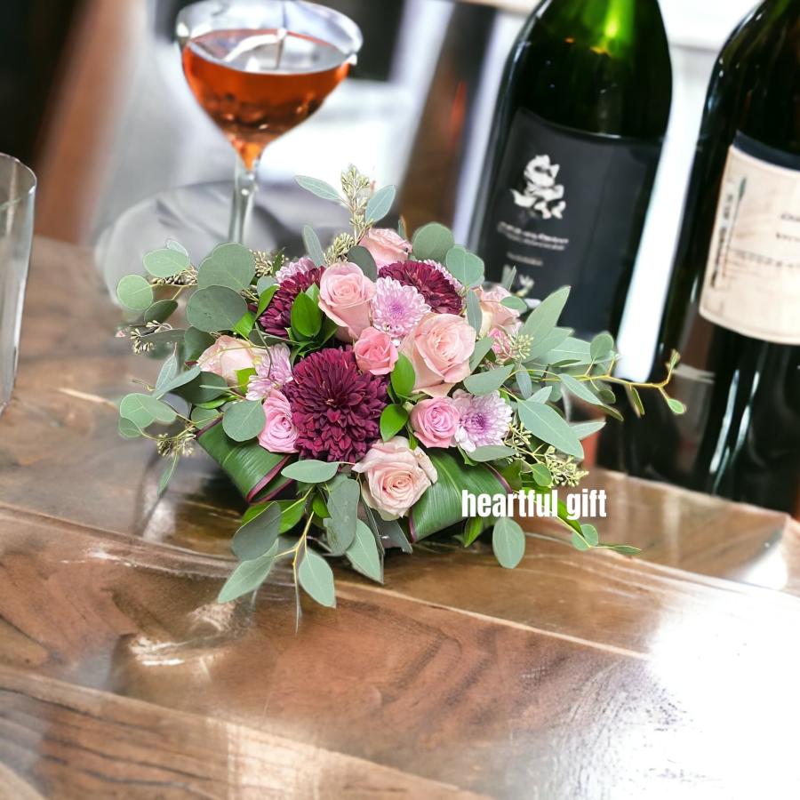 お悔み お供え 生花 アレンジメント ナチュラル系 5500円 おしゃれ 現代風 仏花 枕花 命日 法事 一周忌 四十九日 新盆 洋花 送料無料 |  | 08