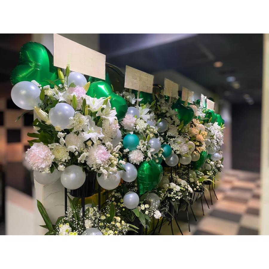 スタンド花 東京ドーム 日本武道館 ボリューム大 コンサート 祝花 ライブ 胡蝶蘭 楽屋花 1段 2段 |  | 10